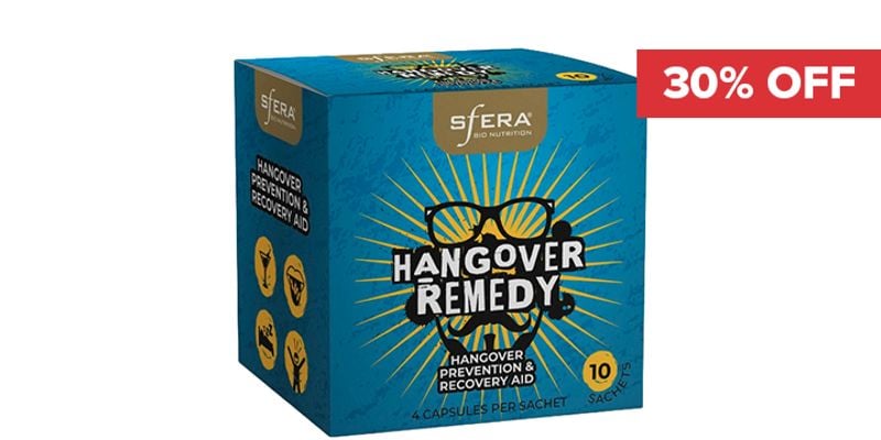 30% Off Sfera Hangover Remedy 10's (exp 30 June) Cover Image